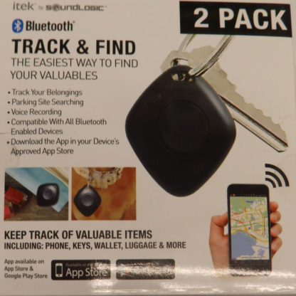 itek by soundlogic Bluetooth Track & Find 2 pack